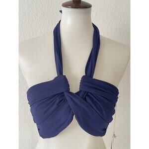 Leilani Swim Bandeau Bikini Top Halter Lux Swimwear